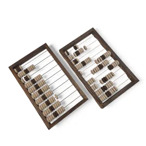 چرتکه دکوری چوبی کد WD6321