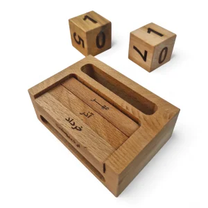 تقویم رومیزی چوبی اسپیکر دار کد WD6453