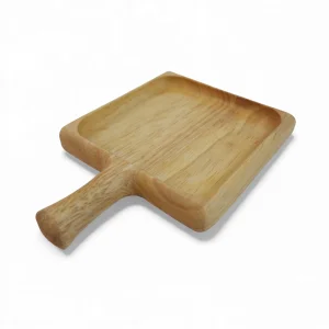 زیر لیوانی چوبی راکتی مربع کد WD6464