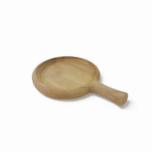 زیر لیوانی چوبی راکتی گرد کد WD6465