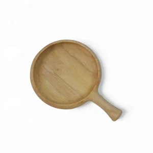 زیر لیوانی چوبی راکتی گرد کد WD6465