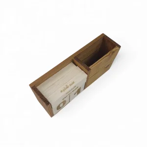 تقویم رومیزی چوبی با جای قلم کد WD6468