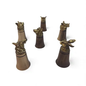 شات چوبی طرح سر حیوان کد WD6472