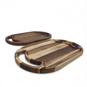 سینه چوبی دسته دار بیضی کد WD6474