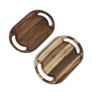 سینه چوبی دسته دار بیضی کد WD6474