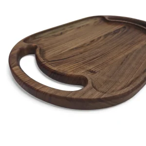 سینه چوبی دسته دار بیضی کد WD6474