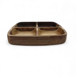 اردو خوری چوبی مربع 4 خانه کد WD6475