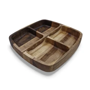 اردو خوری چوبی مربع 4 خانه کد WD6475