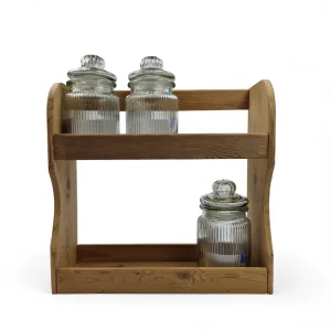 استند پاسماوری چوبی 2 طبقه کد WD6485