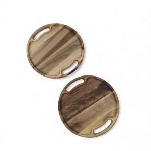 سینی گرد دسته دار در سایزهای مختلف کد WD6487