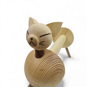 جا دستمال رولی طرح گربه کد WD6495