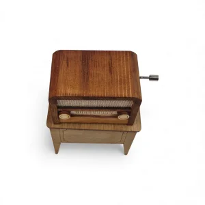 رادیو دکوری چوبی موزیکال کد WD6500