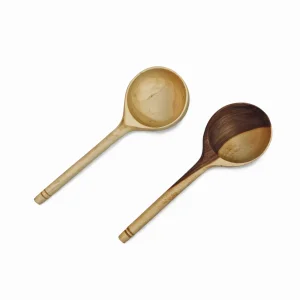 ملاقه چوبی بزرگ کد WD6509