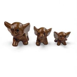 مجسمه دکوری فیل های بازیگوش کد WD6522