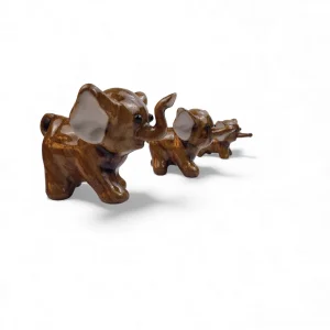 مجسمه دکوری فیل های بازیگوش کد WD6522