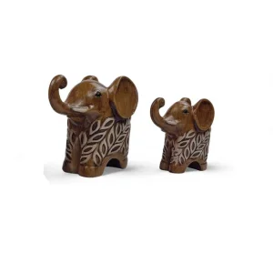 مجسمه دکوری فیل طرح پاییز کد WD6523