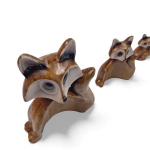 ست مجسمه روباه 3 تایی کد WD6525