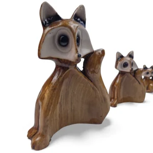 ست مجسمه روباه 3 تایی کد WD6525