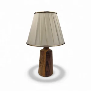 آباژور چوبی رومیزی استوانه ای  کد WD6233