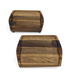 سینی چوبی منبت پایه دار در چند سایز  کد WD6544