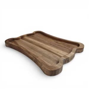 سینی چوبی لبه دالبر  بدون دسته سایز بندی کد WD6555