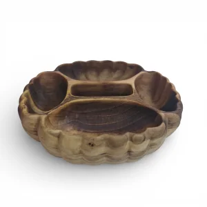 اردو چوبی منبت 5 خانه صدف کد WD6558