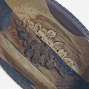 میوه خوری چوبی منبت بهار  کد WD6519