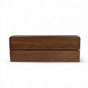 جعبه دستمال کاغذی چوبی ساده کد WD6559