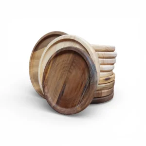 بشقاب چوبی میوه خوری کد WD5521