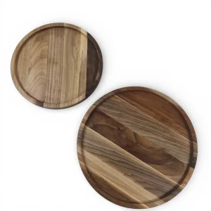 سینی گرد چوبی کد WD5627