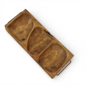 اردوخوری سه خانه دسته فلزی کد WD5681