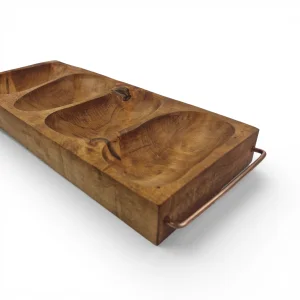 اردوخوری چهار خانه دسته فلزی کد WD5682
