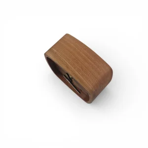 ساعت رومیزی چوبی مربع کد WD6599