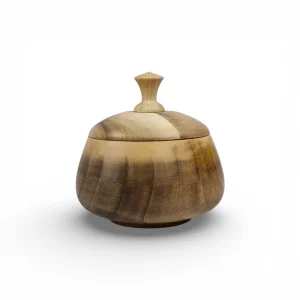 قندان چوبی گرد  کد WD6601