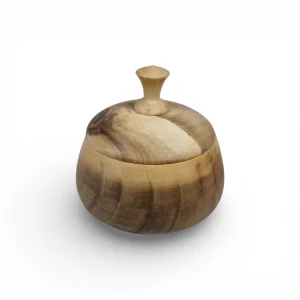 قندان چوبی گرد  کد WD6601