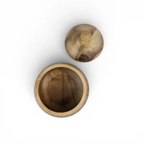 قندان چوبی گرد  کد WD6601