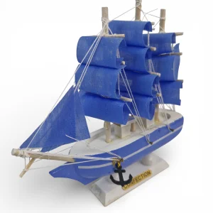 کشتی دکوری چوبی بادبانی در سایزهای مختلف کد WD6602