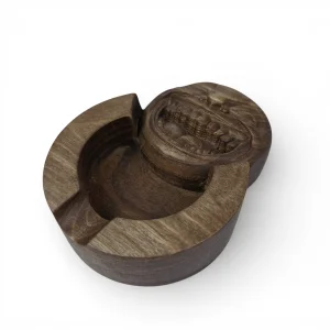 زیر سیگاری منبت طرح خوش خنده  کد WD6615