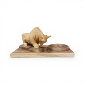 جاعودی طرح گاومیش چوبی کد WD6618