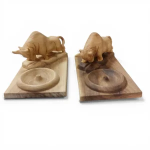 جاعودی طرح گاومیش چوبی کد WD6618