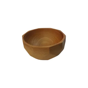 پیاله چوبی طرح الماس کد WD6723