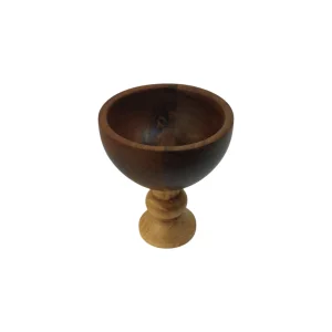 کاسه چوبی پایه دار هفت سین کد WD6732
