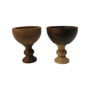 کاسه چوبی پایه دار هفت سین کد WD6732