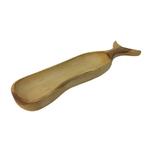 اردو خوری چوبی طرح ماهی کد WD6742