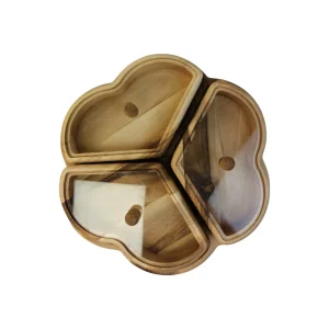 جعبه پذیرایی درب پلکسی طرح قلب کد WD6747