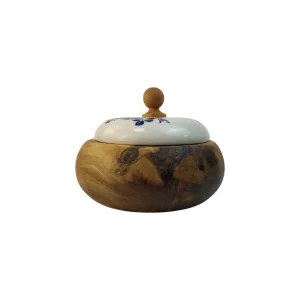 شکلات خوری چوبی درب سرامیکی  کد WD6181