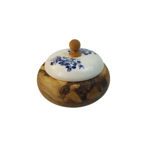 شکلات خوری چوبی درب سرامیکی  کد WD6181