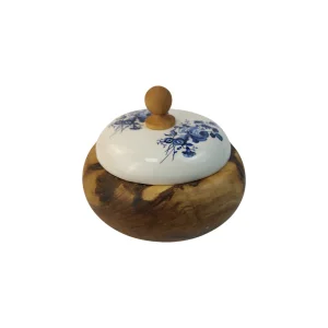 شکلات خوری چوبی درب سرامیکی  کد WD6181