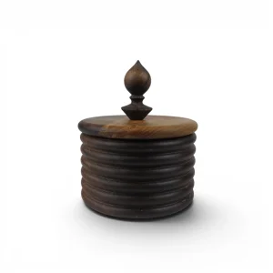 قندان چوبی موجدار کد WD6785