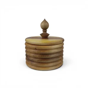 قندان چوبی موجدار کد WD6785